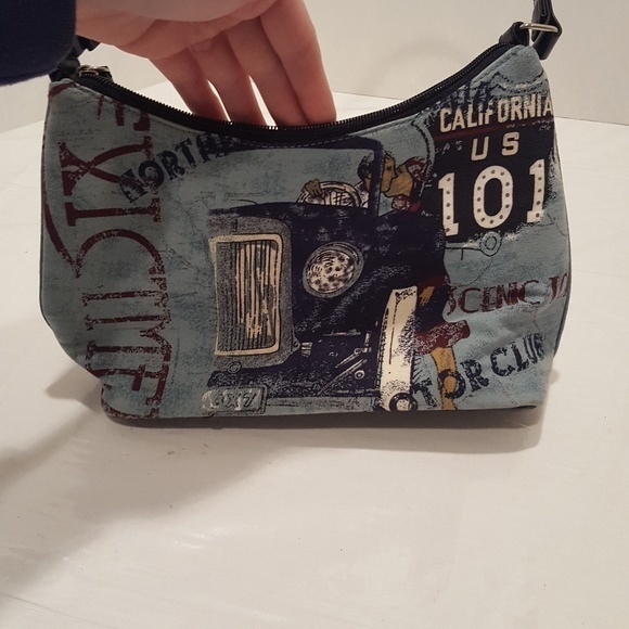 California US 101 Purse Handbag Motor Club Scenic - Picture 2 of 6
